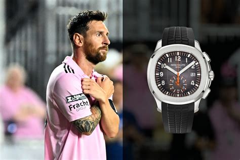 patek philippe lionel messi|patek philippe aquanaut messi.